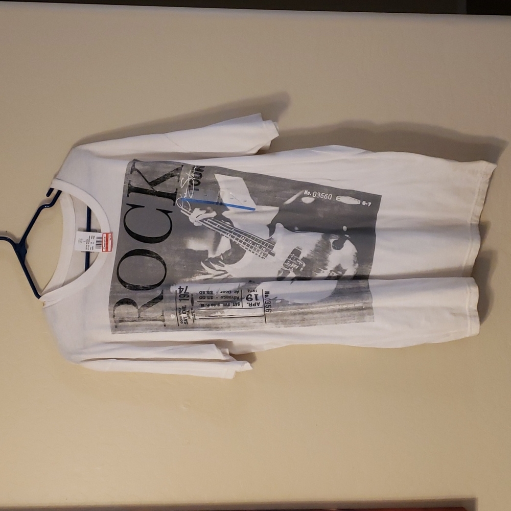 Women's Vintage Converse All Star Size Large Oversized T shirt